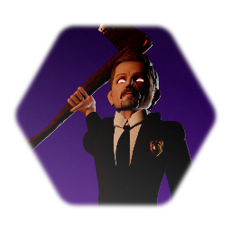 <clue>Cinematic-Realistic William Afton