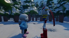 Snowdin cutscene