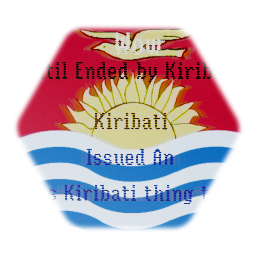 Kiribati is D E D, AAA-
