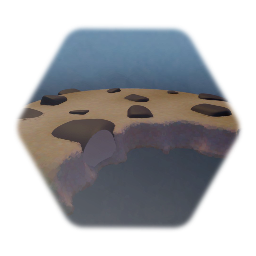 Bitten Chocolate Chip Cookie