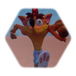 Playable Crash 4 model