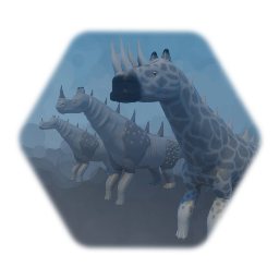 White/black/indian/javan/sumatran rhinosaur