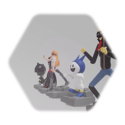 Disney infinity morgana joker futaba jack frost and skull