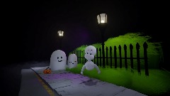 Casper the friendly ghost Halloween Showcase scene!