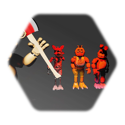 Five nights at Freddy's Movie characters