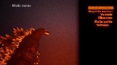 Godzilla ps4 menu but beter