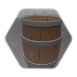 Remix of Medieval barrel(sculpted detail)