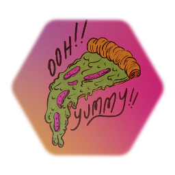 Delicious Pizza Sticker