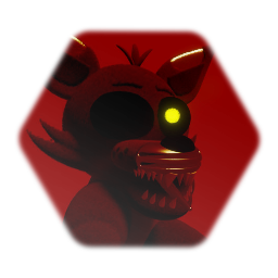 Nightmare Foxy Plush