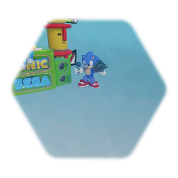 Classic sonic's Funky jam But Sonic has a Uzi?!