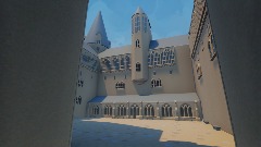 Paved  courtyard and Long Gallery (3.0)