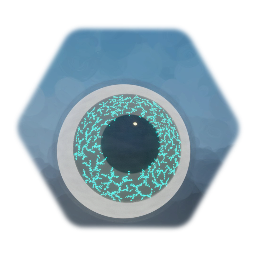 Eyeball 40 Black With Cyan Energy (Complete)