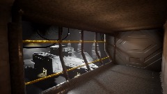Alien PARALUS supply ship