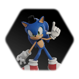 Modern Sonic The Hedgehog CGI Rig Version 2.12