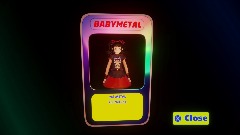 BABYMETALCollectable card yui