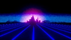 Connie meets neon world