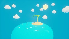 The waves on the beach