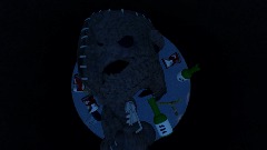 Sackboi in a trash can