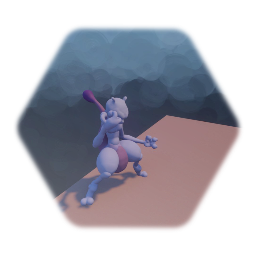 Pokeball with land/Open mechanics that spawns MewTwo