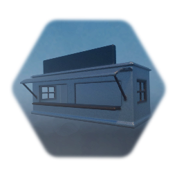 fast-food shop building