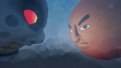 Meatball man vs Zelda moon