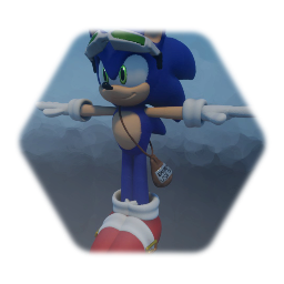 Sonic Future DX Sonic The Hedgehog model