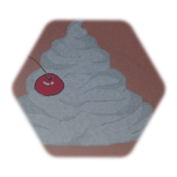 Cream with Cherry Sticker