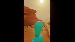 A Memorial Photo At The Edge Of The Cliff