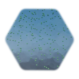 Raindrops on the dying sun.