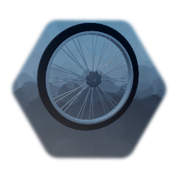 Bicycle Wheel with Rear Cassette