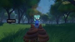 Umm i geuss he likes poo...