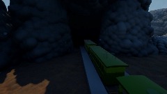 Smacking the drums while Riding a train