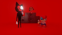 Friday night Funkin Cartoon Cat And Cartoon Dog