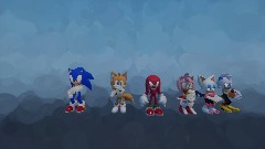 Sonic Characters do the distraction dance