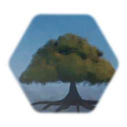 Remix of Majestic Autumn Tree (static green)