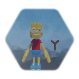 Mr. Impreth: Bart Simpson costume