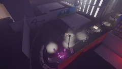 Remix of Windy night city