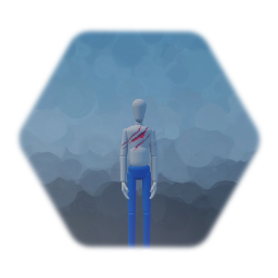Badly wounded man