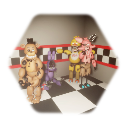 Withered Freddy Fazbear and Freinds - Scott Cawthon