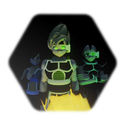 Bardock Gine and Raditz