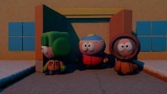 South Park door template