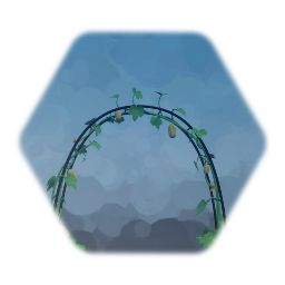 Community Garden -  Squash Arch (3 %)