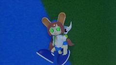 Lenny and Nyami (Nyami Giving Lenny Piggyback ride.)
