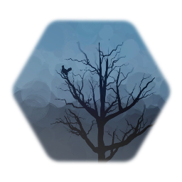Chicken on tree
