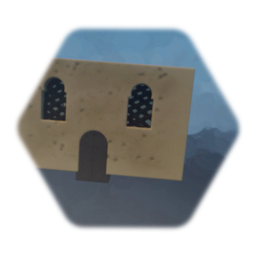 Desert Building With Door