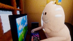 A screenshot taken in Dreams. 1 of 2.