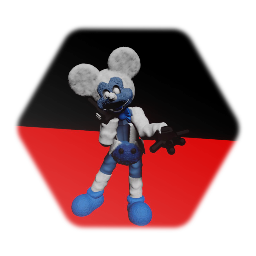 Photo Negative Mickey