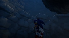 Sonic escapes a giant Tornado
