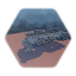 Damaged Bridge with Rebuilding Animation