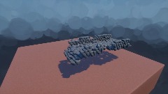 Damaged Stone Bridge with Animation